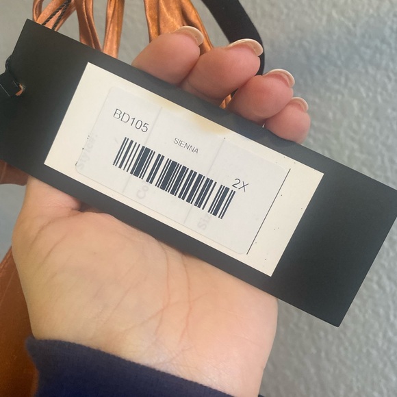 New Sienna satin bridesmaid dress from sparkleygowns.com - Picture 5 of 7